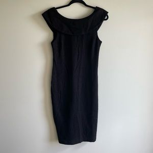 Black Scoopneck Dress
